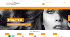 Desktop Screenshot of hairworldshop.nl